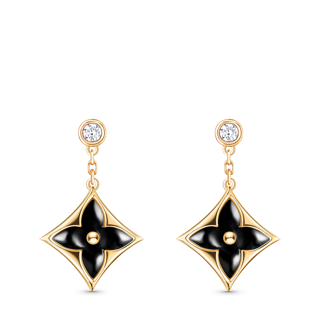 unoa ウノア　Lunar blossom ネイビー・ミラージュ L LOUIS VUITTON 18K Pink Gold Grey Mother of Pearl Color